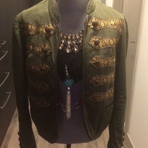 Free People Military Style Jacket
